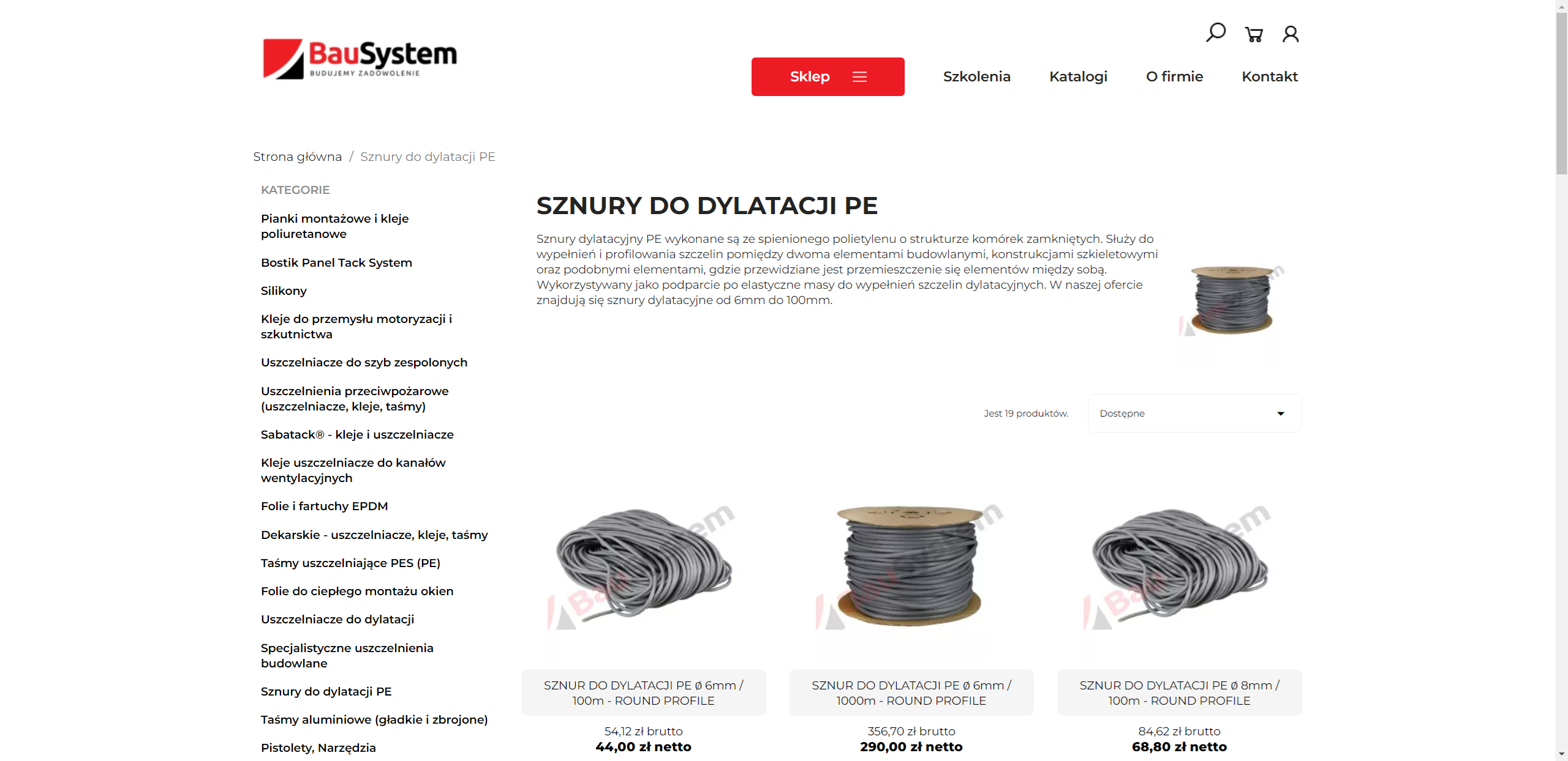Kiedy warto stosować sznury do dylatacji w posadzkach, elewacjach i stolarce otworowej?